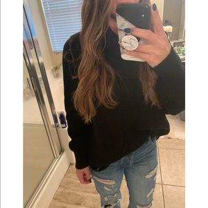 PrinStory Long Sleeve Turtleneck Sweater